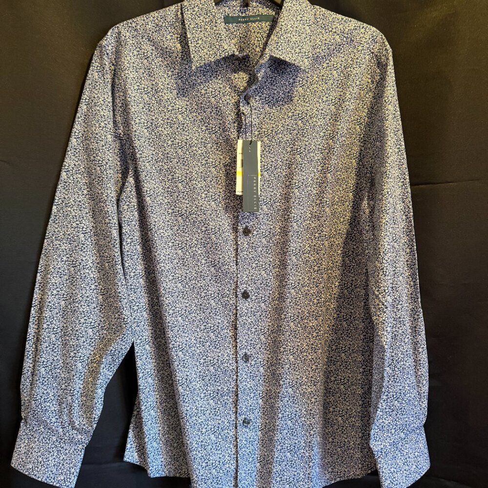 NWT Perry Ellis Men's Dress Shirt Medium
